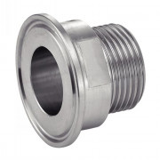 Ferrule Clamp Filetage Bspp Inox 316L | Raccords Alimentaires