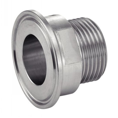 Ferrule Clamp Filetage Bspp Inox 316L | Raccords Alimentaires