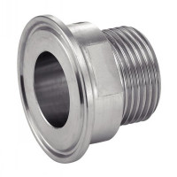 Ferrule Clamp Filetage Bspp Inox 316L | Raccords Alimentaires