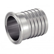 Ferrule Clamp Iso Cannelée Inox 316L pour Agroalimentaire