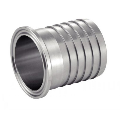 Ferrule Clamp Iso Cannelée Inox 316L pour Agroalimentaire