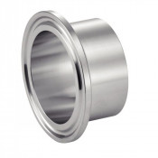 Ferrule Clamp SMS courte à souder inox 316L - Agroalimentaire