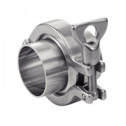 Raccord Clamp Iso Complet Collier Double Articulation Inox