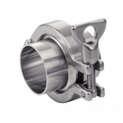 Raccord Clamp SMS complet FKM inox 316L - Étanchéité fiable