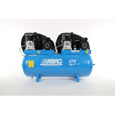 Compresseur piston 400V Tri – EXP A39 270 FM3 TANDEM – ABAC