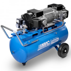 Compresseur piston silencieux sans huile 100L 4CV – 10 bar – ABAC