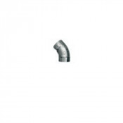 Coude 45° inox Ø130 pour AGM/AGMC