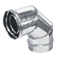 Coude concentrique 90° ø130/200 pour AGM / AGMC Coude concentrique 90° ø130/200 pour AGM / AGMC