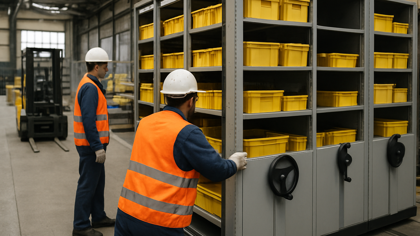 Analyse des besoins en stockage mobile industriel