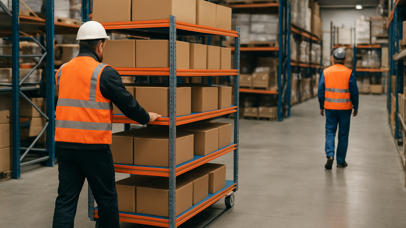 Études de cas stockage mobile entrepôt industriel