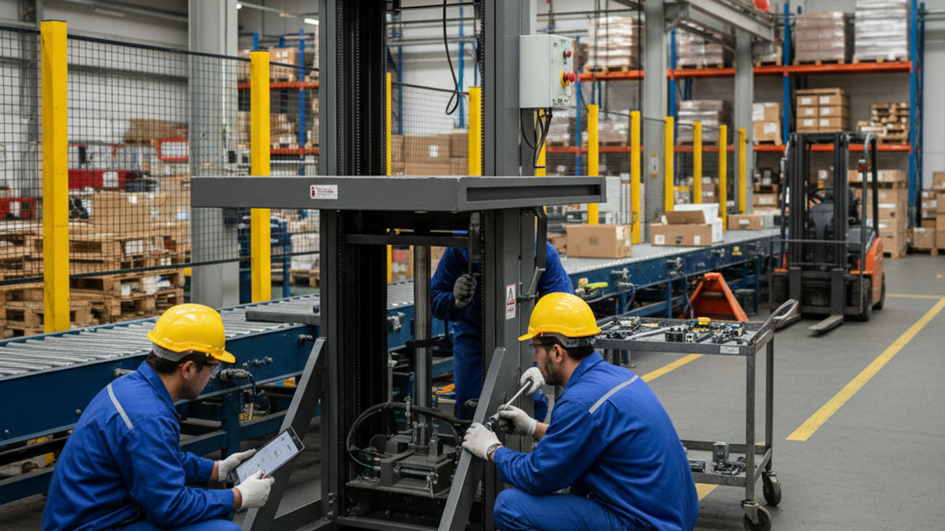 Table élévatrice électrique : comment garantir une maintenance préventive efficace