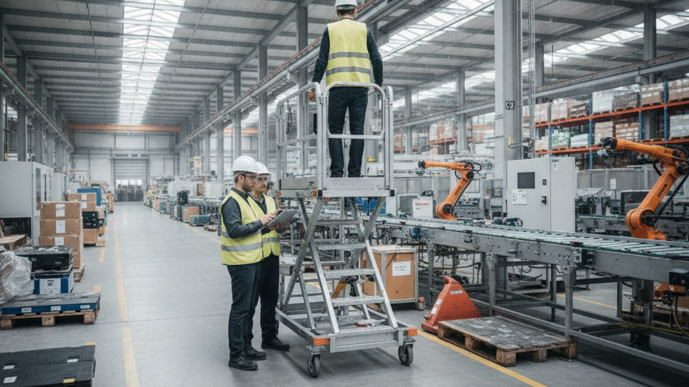 Critères de sélection d'une plateforme de travail industrielle