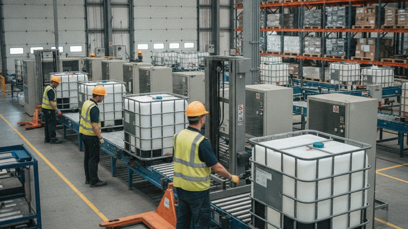 Stratégie d'intégration des IBC dans la chaîne logistique