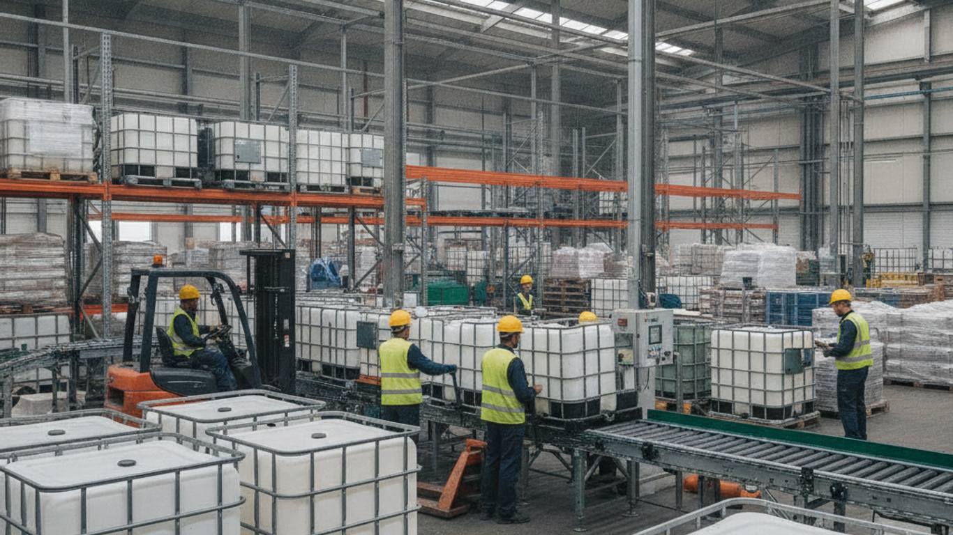 Optimisation logistique : intégrer les IBC pour des opérations fluides