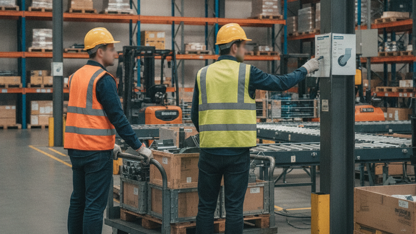 Conformité des roulettes industrielles : comment respecter les normes en vigueur