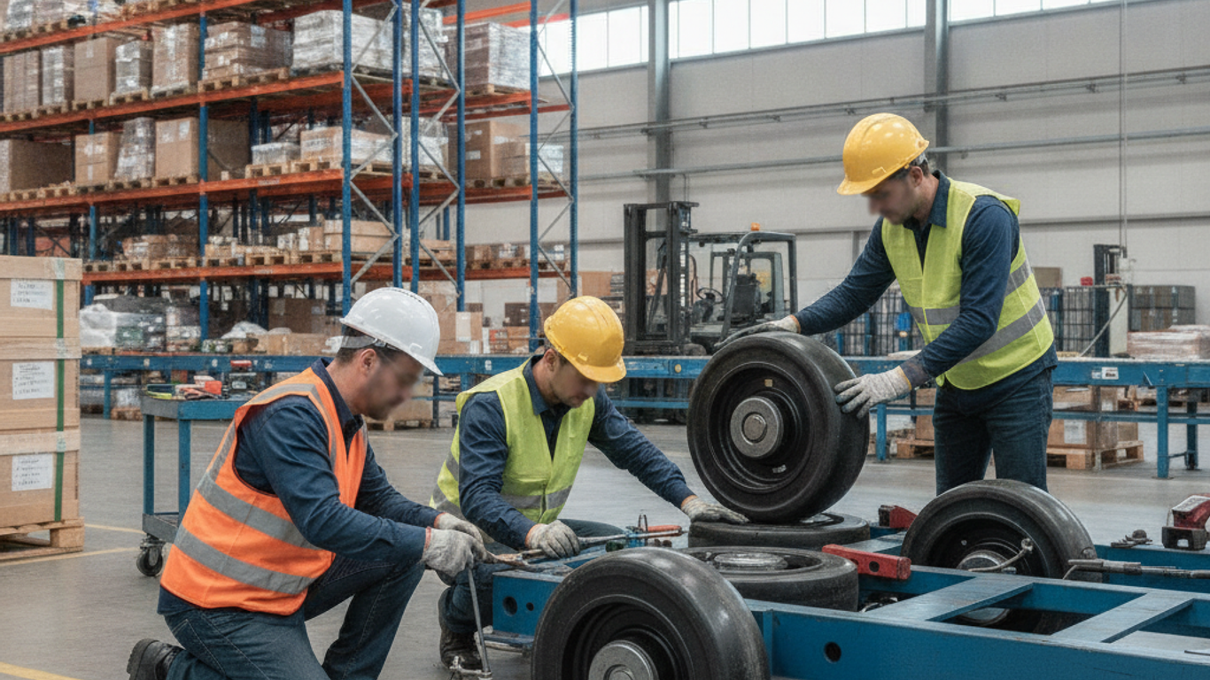 Facteurs clés pour prolonger la durée de vie des roulettes industrielles