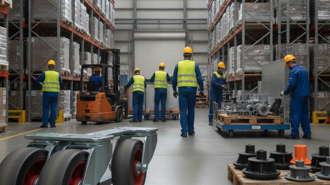 Applications industrielles des matériaux de roulettes selon les secteurs