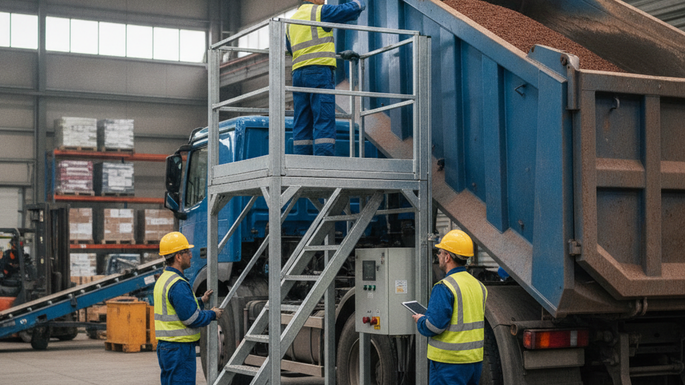 Techniques d'optimisation du chargement sur plateforme pour camion et benne