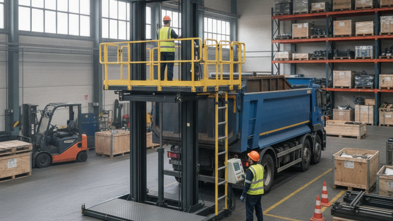Normes européennes de sécurité pour plateformes de camion