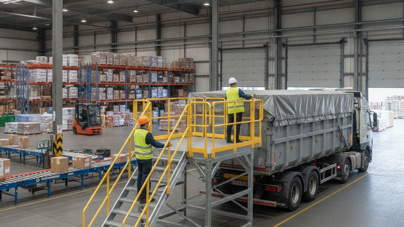 Les normes de sécurité pour plateformes de camion : ce que vous devez savoir