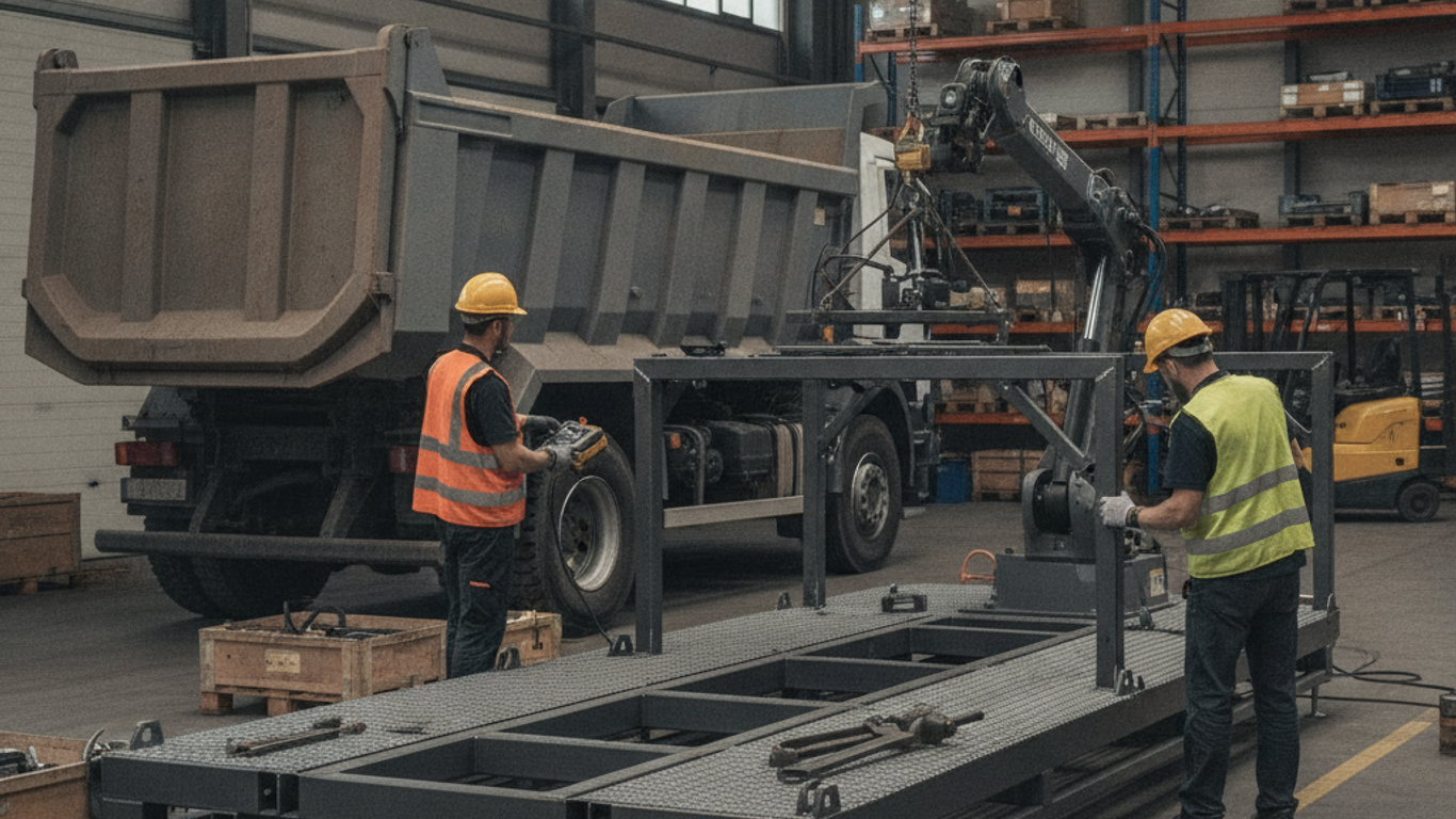 Adapter une plateforme de benne à vos besoins opérationnels : mode d'emploi