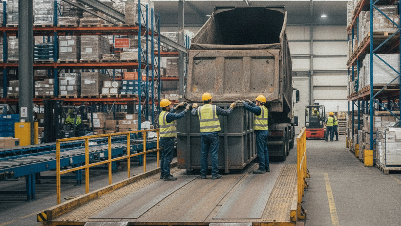 Impact économique et environnemental des plateformes pour camions