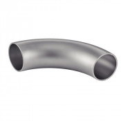 Coude Iso 5D 90° roulé soudé inox 1.4307 - Raccord durable