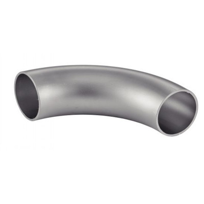Coude Iso 5D 90° roulé soudé inox 1.4307 - Raccord durable