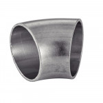 Coude métrique 45° inox 1.4307 - Raccord en inox 1.4307