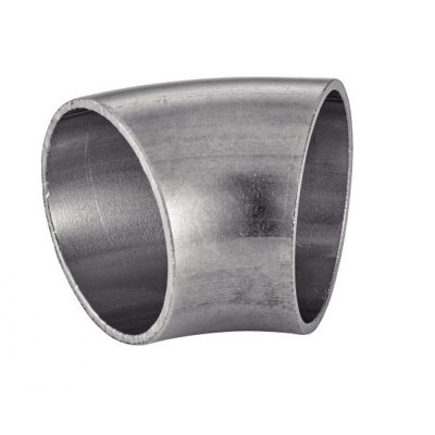 Coude métrique 45° inox 1.4307 - Raccord en inox 1.4307
