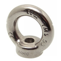 Anneau de levage femelle inox 316 - pièce forgée DIN 582 Anneau de levage femelle inox 316 - pièce forgée DIN 582