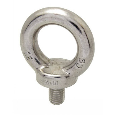 Anneau de levage mâle inox 316 DIN 580 - Pièce forgée