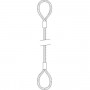 Elingue de levage câble acier boucle/boucle Système S max 3,2T