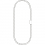 Elingue de levage câble acier sans fin double manchon max 4T