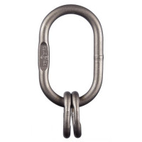 Maille de tête élingue inox 316 | Élingue triple ou quadruple
