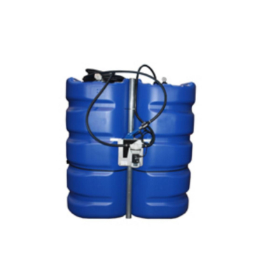 Cuve de stockage simple paroi équipée - 3000L