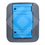 Cuve AdBlue® double paroi, système de gestion, grande armoire 2500 L