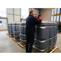 Cuve fioul de stockage 1000 Litres pré-équipée