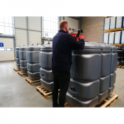 Cuve fioul de stockage 750 Litres pré-équipée