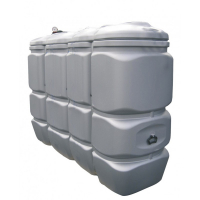 Cuve nue GNR/Fioul de stockage 2000 Litres double paroi