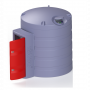 Cuve 5000 L pour stockage de GNR équipée avec grande armoire