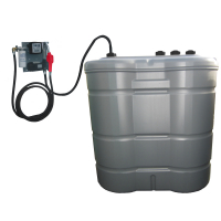 Cuve station-service haut de gamme 1000 L GNR / FIOUL sur platine murale