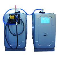 Station-service Acier GNR UNI PLATINE en batterie 2000 Litres de CEMO Station-service Acier GNR UNI PLATINE en batterie 2000 Litres de CEMO