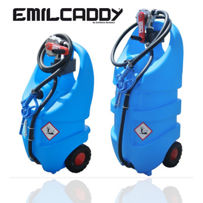Cuve AdBlue 55 Litres sur chariot à roulettes et poignée