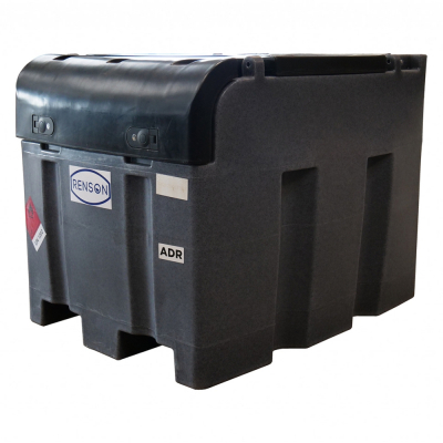 Cuve de transport simple paroi équipée -  400 L