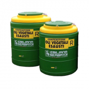 Cuve à huiles végétales usées de 300 litres
