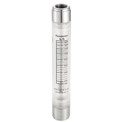 Débitmètre à flotteur inox 304 G 1/2" - Raccordement femelle
