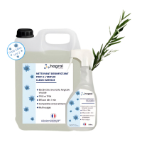 CLEAN SURFACE EUCALYPTUS Détergent désinfectant bactéricide et virucide CLEAN SURFACE EUCALYPTUS Détergent désinfectant bactéricide et virucide