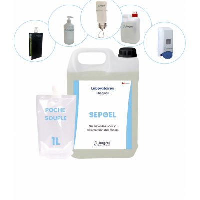 SEPGEL Gel désinfectant sans rinçage
