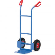 Diable pour Charges Hautes Acier - Pelle 320x250mm - Roues Anti-crevaison - 200kg